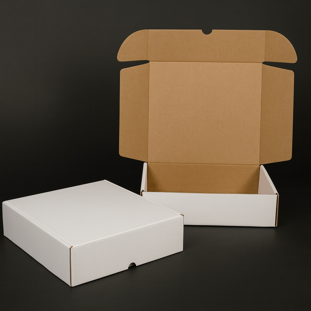 Klappdeckelschachtel als Produktfoto