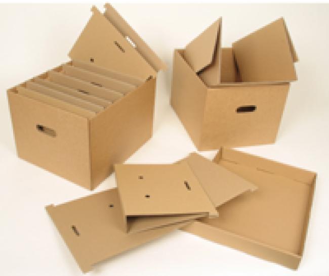 Archivboxen für Hängemappen und Archivkartons