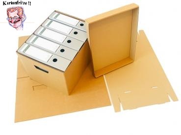 Archivkartons und Archivboxen für Ordner und Dokumente