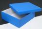 Mobile Preview: Schuhkarton Magd blau/weiß 335x300x110/35 mm
