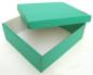 Preview: Schuhkarton Magd grün/weiß 335x300x110/35 mm