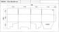 Preview: Faltkarton Postenware Innenmaß 176x154x98mm technische Zeichnung Preview: Faltkarton Postenware Innenmaß 176x154x98mm technische Zeichnung