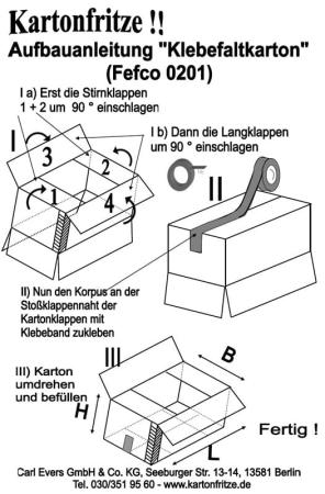 Aufbauanleitung Umzugskarton Max