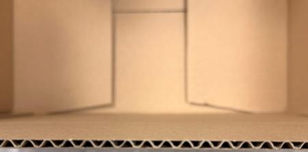 Preview: Faltkarton 392x292x210mm Sonderposten C-Welle einwellig