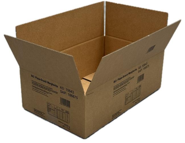 Faltkarton Sonderposten 476x294x155mm offen