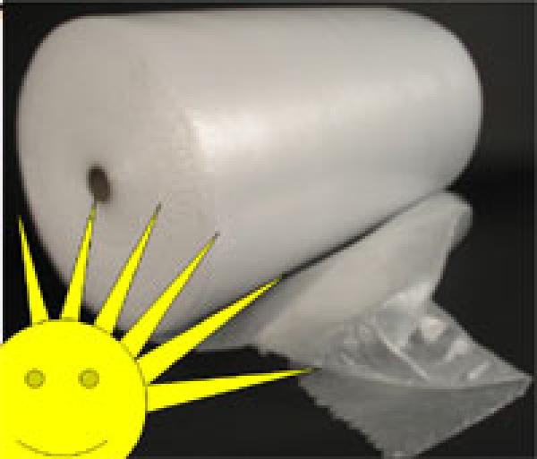 Luftpolsterfolie Sunnyboy UV-stabil 100cm breit Meterware
