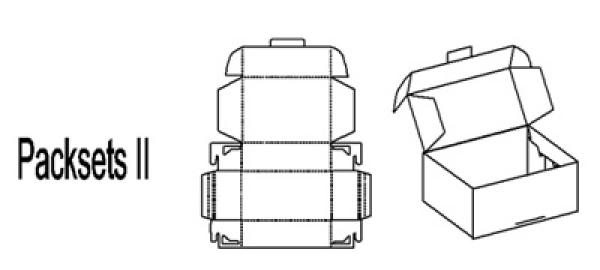 Packset XL Postversandkarton 460x280x180 mm technische Zeichnung